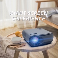 Venta caliente 4K Smart Mini Meeting Outdoor Home Theater Game TV Video Rotación Android BT5.0 Smart LCD 1080P WIFI Proyector