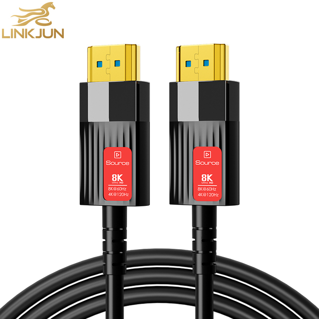 Customizable A282-1 AOC HDMI Optical Fiber Cable Support 48Gbps 8K60Hz 4K HDMI HDTV 8K HDMI Cable for HDTV Monitor Laptop