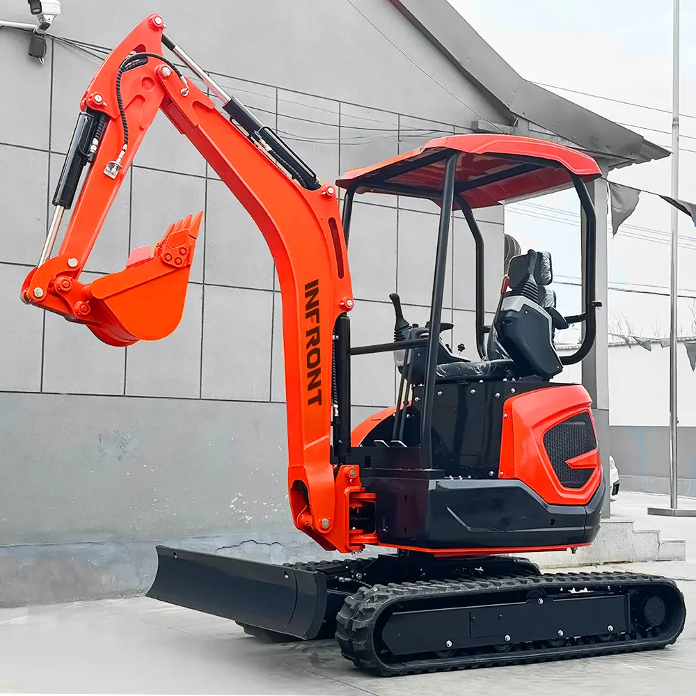 Miniexcavadora hidráulica de 1 tonelada, 1,5 toneladas, 2 toneladas, miniexcavadora de 3,5 toneladas a la venta