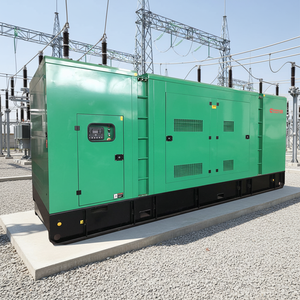 Generadores Cummings Perkins de 20-1200kW 200-1000kVA Silenciosos en Contenedor Abierto con Remolque, 4/6/12 Cilindros - Product Image 1