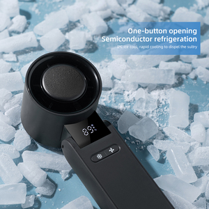 2026 the Hot Sale 9000RPM Folding Cooling Desktop <b>Fan</b> High Quality Rechargeable Ice Compress for Summer Usb-for - Product Image 2