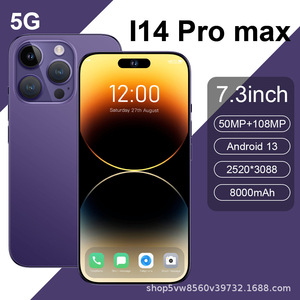 الأكثر مبيعًا: هاتف ذكي I14 Pro بشاشة كبيرة وسعة تخزين 16+1 تيرابايت (شائع للغاية) - Product Image 2