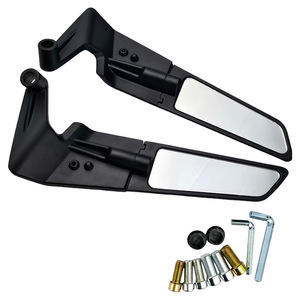 Gương chiếu hậu chỉnh được kiểu ẩn, phụ kiện xe máy phổ thông mới dành cho độ xe - Product Image 3