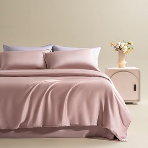 Draps rafraîchissants en Lyocell taille Queen, ensemble de draps doux et soyeux avec poche profonde de 16 pouces, respirants - Product Image 3