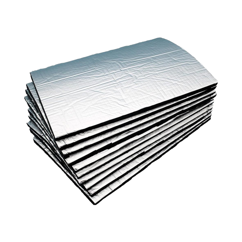 10 Piece Silver Car Soundproof Panel