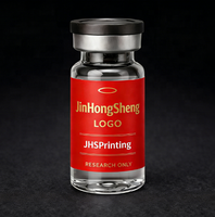 Étiquettes autocollantes personnalisées en vinyle pour flacons de peptides de 3 ml, 5 ml, 10 ml, résistantes à l'eau, pour la perte de poids
