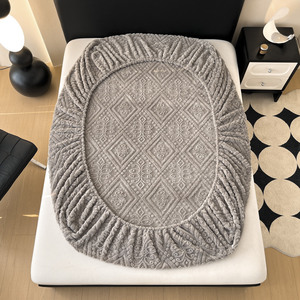<span class=keywords><strong>Parure</strong></span> de draps en <span class=keywords><strong>flanelle</strong></span> jacquard personnalisée en usine - 3 pièces, linge de <span class=keywords><strong>lit</strong></span> doux et moelleux avec taies d'oreiller, commandes en gros OEM disponibles - Product Image 3
