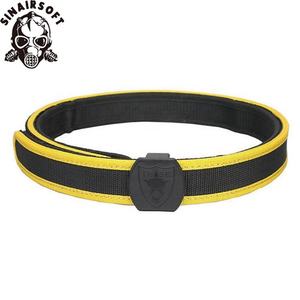 Cinturón Táctico Sinairsoft Negro Rojo Amarillo Azul, Detalles de Embalaje en PP, Cinturón Táctico para Hombre - Product Image 4