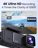 E-too Al video streaming langsung kartu SIM 4G terbaru kamera Mobil AI 4g kamera dasbor perekam kamera dasbor per otomatis