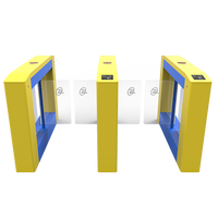 Torniquete de Barrera Abatible de Alta Seguridad para Guarderías, Protección Infantil, Control de Acceso, Popular, CE ISO OEM