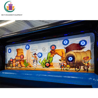 Jeux interactifs gonflables pour adultes et enfants, avec système IPS, de sport, nouvelle conception,