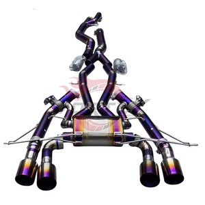 ท่อไอเสียแบบ Catback รุ่น Vortex SS304 ความยาวเท่ากันสำหรับ BMW G87 M2 3.0T S58 Valvetronic Performance Muffler พร้อมปลายท่อคาร์บอนไฟเบอร์แบบสี่ท่อ - Product Image 6