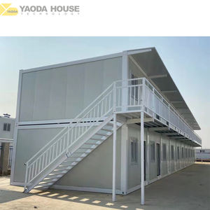 강철 구조물 콘테이너 발코니 대중음식점 조립식으로 만들어진 가정 조립식 집 야영 깍지 호텔 작은 집 공간 캡슐 - Product Image 5