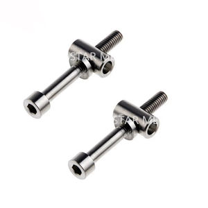 توريد المصنع براغي عالية الجودة ومنخفضة السعر GR5 التيتانيوم تي ثومسون مقعد M5 X 40 ، مسامير + غسالة + برميل الجوز - Product Image 6