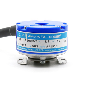 Tamagawa Rotary Encoder OIH48-2500C/<b>T</b>-L3-5V TS5214N583 5V Cable Leads Open Center - Product Image 4
