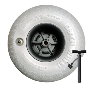 हॉट सेलिंग 10 इंच की pvc inflatable समुद्र तट गाड़ी के साथ 10 इंच की pvc inflatable समुद्र तट कार्ट - Product Image 5