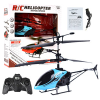 Mini hélicoptère RC télécommandé à 2 canaux pour l'intérieur et l'extérieur avec chargement USB Jouets électriques pour enfants