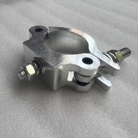 Pince de fixation 41-53 mm, charge 200 kg, en aluminium, pour éclairage de scène, DJ, disco, projecteur mobile, LED Par, truss, crochet d'éclairage