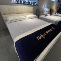 Direkt vom Hersteller: Modernes Bett, Privatbestellungen und Anpassungen möglich, Änderung von Kopfteilnähten, Farbe und Bettrahmenhöhe
