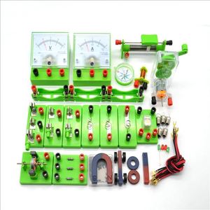 Basic version of the electricity experiment <b>kit</b> for junior high school physics, electromagnetism experiment box, complete set - Product Image 2