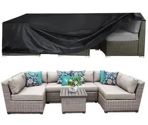 Kly чехол для садовой мебели-чехол для дивана Плетеный угловой диван в комплекте чехол для улицы Водонепроницаемый солнцезащитный