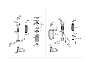 โช้คอัพหน้าสำหรับ BMW G20 330i XDrive M Sport Suspension OE A1663201130 <span class=keywords><strong>SACHS</strong></span> ของแท้ตรงรุ่น คู่ - Product Image 6