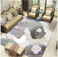 Anpassbare Farbverlauf voller Teppich Home Schlafzimmer Bett moderne Polyester Neuheit Muster Living Sofa Tür Schlafzimmer Boden matte
