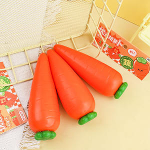 Mini Squishies Carotte Kawaii Parfumés à Remontée Lente, Jouet Anti-Stress pour Enfants, Jouet Sensoriel Squishy - Product Image 3