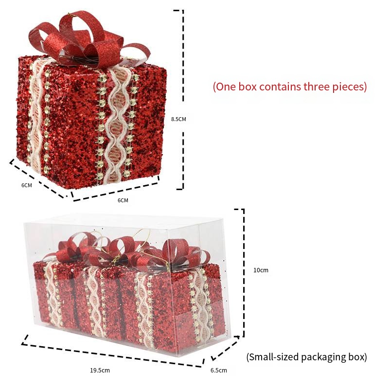 Dentelle Petit Rouge Lot de 3