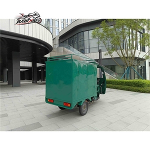 <span class=keywords><strong>Triciclo</strong></span> Eléctrico Verde de 60V Directo de Fábrica, <span class=keywords><strong>Triciclo</strong></span> de Carga con Carrocería Cerrada para Uso Postal - Product Image 5
