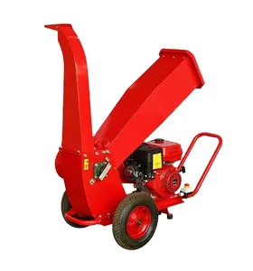 China Hoge Efficiëntie Towable Schroef Hout Chippers Shredder Hout Crusher Machine