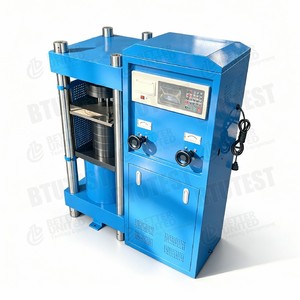 Machine d'essai de compression semi-automatique EN ASTM 2000KN CE pour blocs de béton, cubes et cylindres - Product Image 2