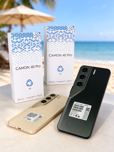 Nouveau smartphone 5G Camon 40 Pro 2026 avec déverrouillage par empreinte digitale, téléphone de jeu intelligent, Android 15, appareil photo Android 108MP - Product Image 1