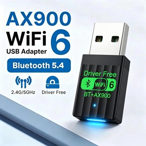 Adaptateur USB WiFi 6 BT 5.4 AX900 2-en-1, <span class=keywords><strong>Dongle</strong></span> double bande 2.4G & 5GHz, Récepteur réseau WiFi USB sans fil - Product Image 4
