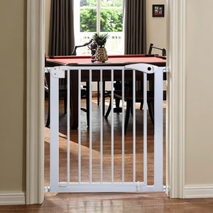 Top vente bébé porte de sécurité avec extension bébé porte réglable barrière infantile marche enfant porte pour <span class=keywords><strong>escalier</strong></span> porte en métal clôture - Product Image 5