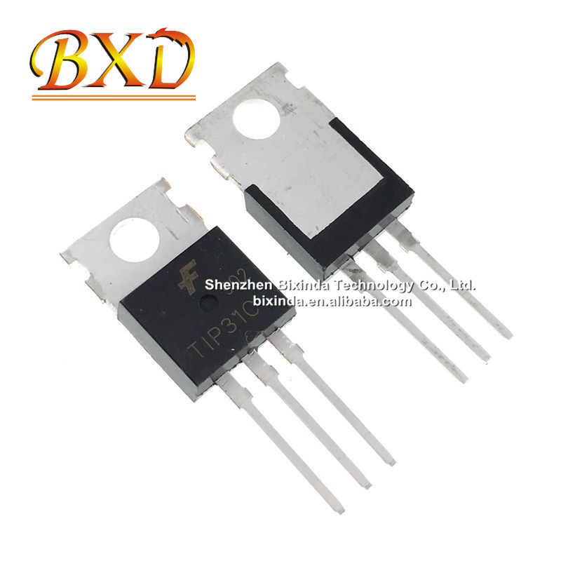 Transistors TIP31C (NPN) Et TIP32C (PNP) 100V 3A TO-220 - STMicroelectronics - Neuf