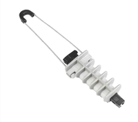 Pince de câble de haute qualité PA1500 PA2000 Tension en plastique Ftth Drop Cable Clamp Wedge Clamp