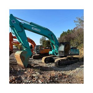Excavatrice sur chenilles d'occasion Kobelco SK480, 48 tonnes, modèle 2021, moteur, boîte de vitesses, équipement de construction lourd, exploitation minière, d'origine - Product Image 1