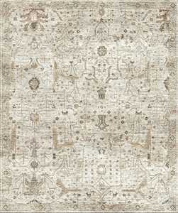 Modern 100% Wool Hand-Knotted Area <b>Rug</b> Set, Loop Pile 10mm Eco-Friendly Luxury Carpet for Living Room, Dining Room & Home Decor - Product Image 1