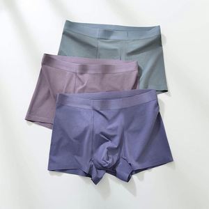 Calzoncillos Bóxer Sin Costuras de Algodón Puro Ecológico, de Talle Alto, Absorbentes de Sudor, Cómodos, Transpirables, de Secado Rápido y Duraderos - Product Image 3