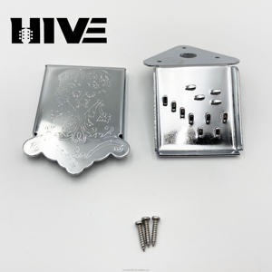 Cordier de pont de <span class=keywords><strong>mandoline</strong></span> en métal chromé d'origine de haute qualité-Accessoire et outil d'instruments de musique durables - Product Image 4