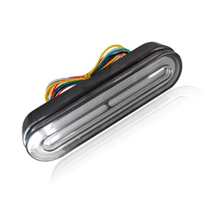 Feux de signalisation 3-en-1 pour moto (clignotants, feux de freinage, feux de position) à LED séquentiels rouges et jaunes pour remorque, camping-car, camion, bateau, pick-up, SUV - Product Image 4