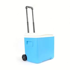 Nevera Portátil Moderna de 30L con Ruedas e Impermeable, con Asa para Almacenamiento de Alimentos y Latas para Camping - Product Image 5