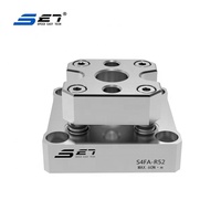 Système de serrage à point zéro manuel 52 mm SET de l'usine chinoise, dispositif de changement rapide de plateau, force de serrage 5KN, modèle 4GWTP-5 pour machines
