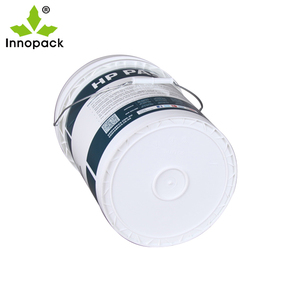 Precio de fábrica directo Nuevas tapas de cubo de acero cuadradas de plástico vacías originales de 18 litros para barriles de tambores de embalaje de alimentos - Product Image 5