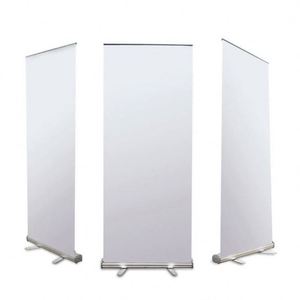 Soportes Retráctiles Resistentes para Exhibiciones Comerciales, Pancartas con Logotipo Personalizable, Banner Enrollable de Aluminio - Product Image 5