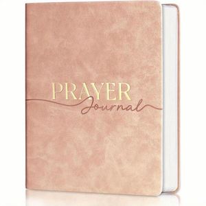 Softcover PU Leather 100 Sheets 180 Day Prayer <b>Journal</b> for Women Faith with Custom Design Gift - Product Image 2