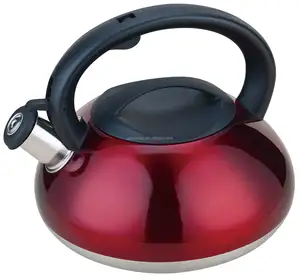 Hervidor de agua de acero inoxidable duradero, tetera de té rojo silbante de 3L, adecuada para todas las encimeras de estufa, MSF-2920