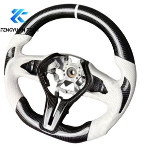 Volant chauffant en fibre de carbone avec LED pour Infiniti Q50 Q60 Q70 FX35 M35 Nissan <span class=keywords><strong>370Z</strong></span> 2014 2015 2016 2017 2018 2019 2010 2021 - Product Image 6