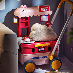 Nouveaux jouets supermarché panier jeu ensemble avec bureau de caissier semblant maison de jeu pour enfants jouets jouets de supermarché pour enfants - Product Image 4
